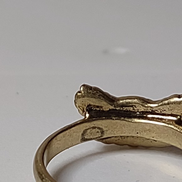 Cute Banana Republic Size 6.75 Owl Ring - Picture 5 of 12